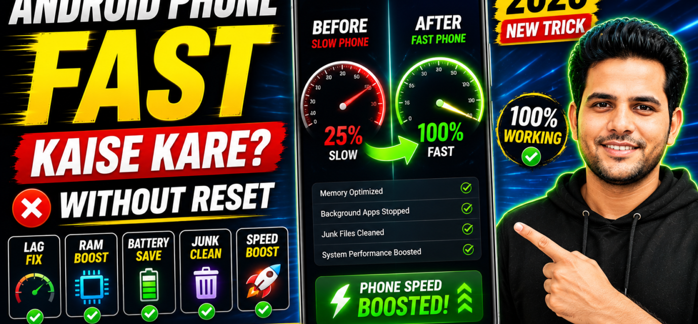 Android Phone Fast Kaise Kare Without Reset