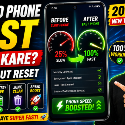 Android Phone Fast Kaise Kare Without Reset