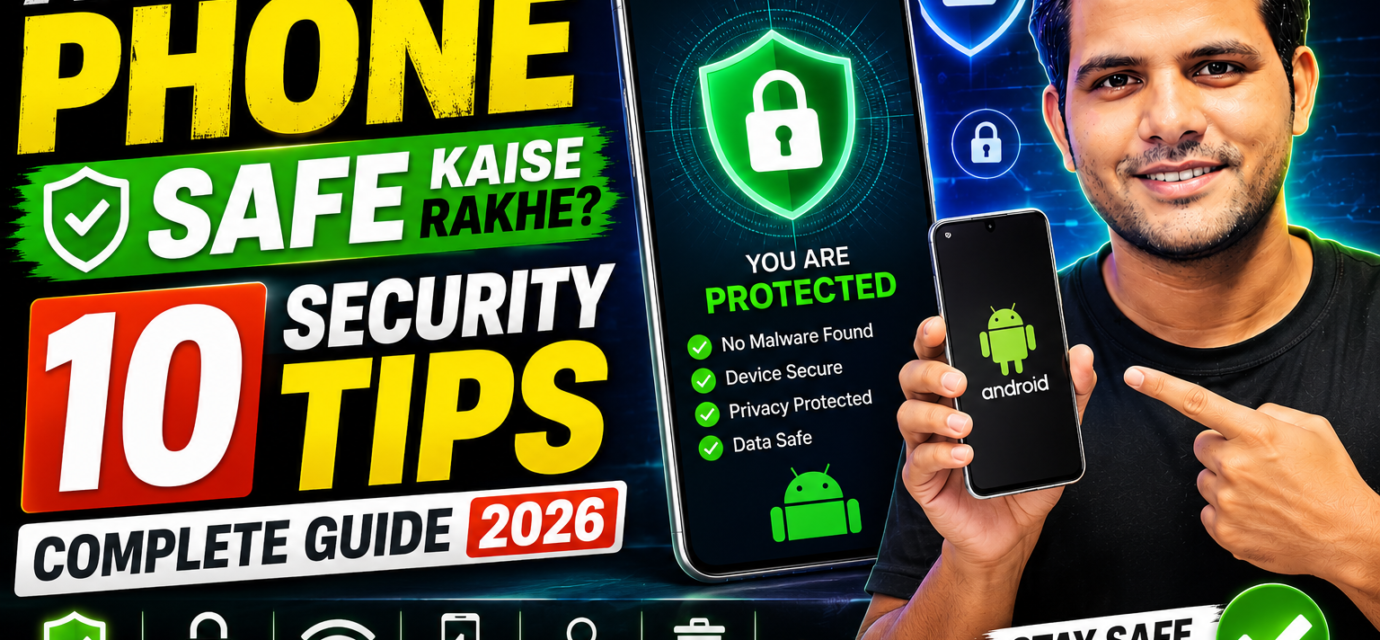 Android Phone Safe Kaise Rakhe