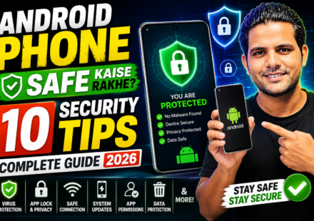 Android Phone Safe Kaise Rakhe