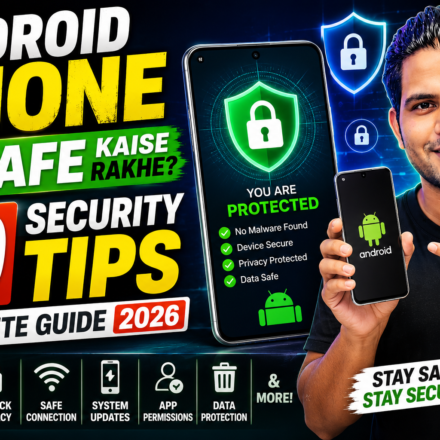 Android Phone Safe Kaise Rakhe