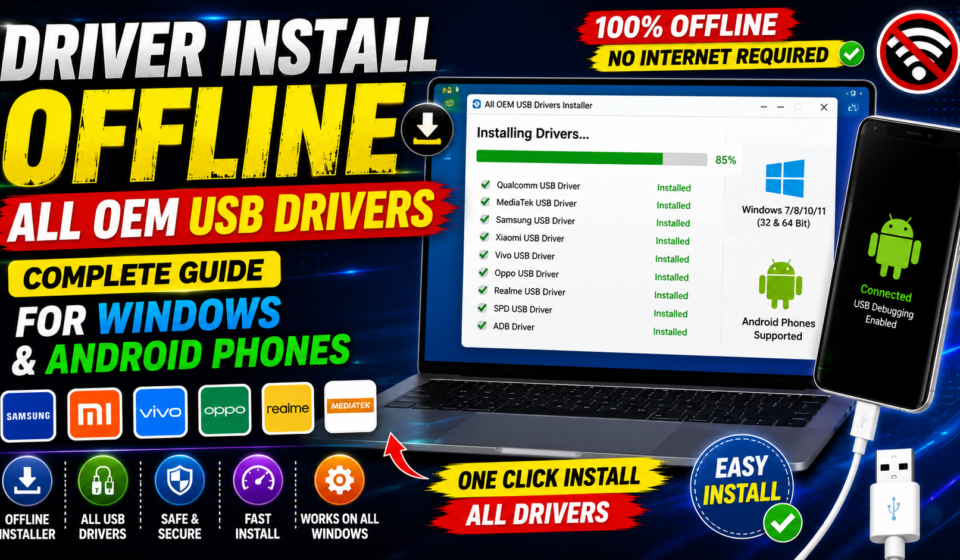 Driver Install Offline