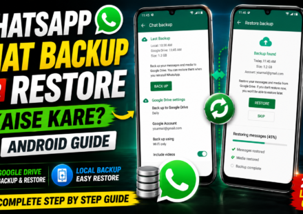 WhatsApp Chat Backup Aur Restore Kaise Kare